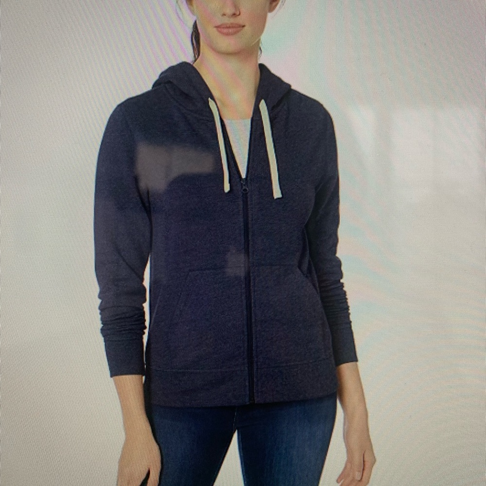3 for $20. Women’s French Terry Fleece Full-Zip Hoodie